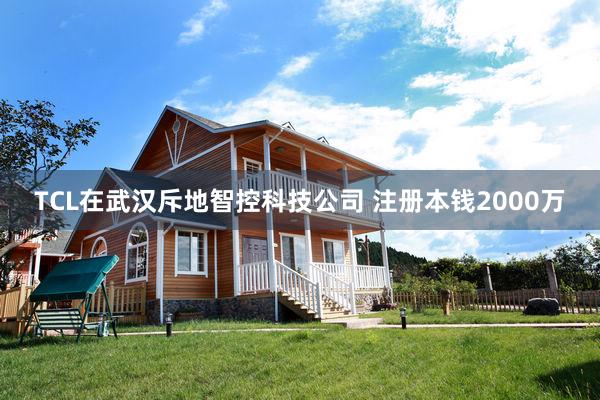 TCL在武汉斥地智控科技公司 注册本钱2000万