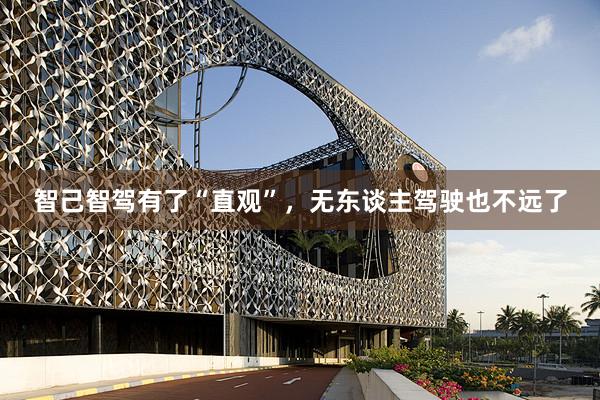 智己智驾有了“直观”，无东谈主驾驶也不远了